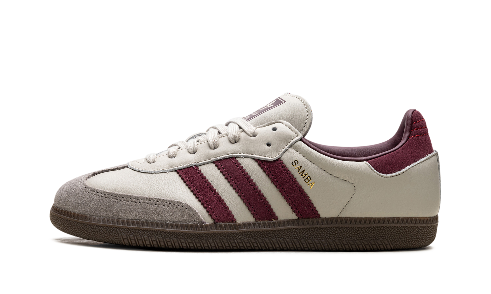 Adidas Samba OG Putty Grey Maroon