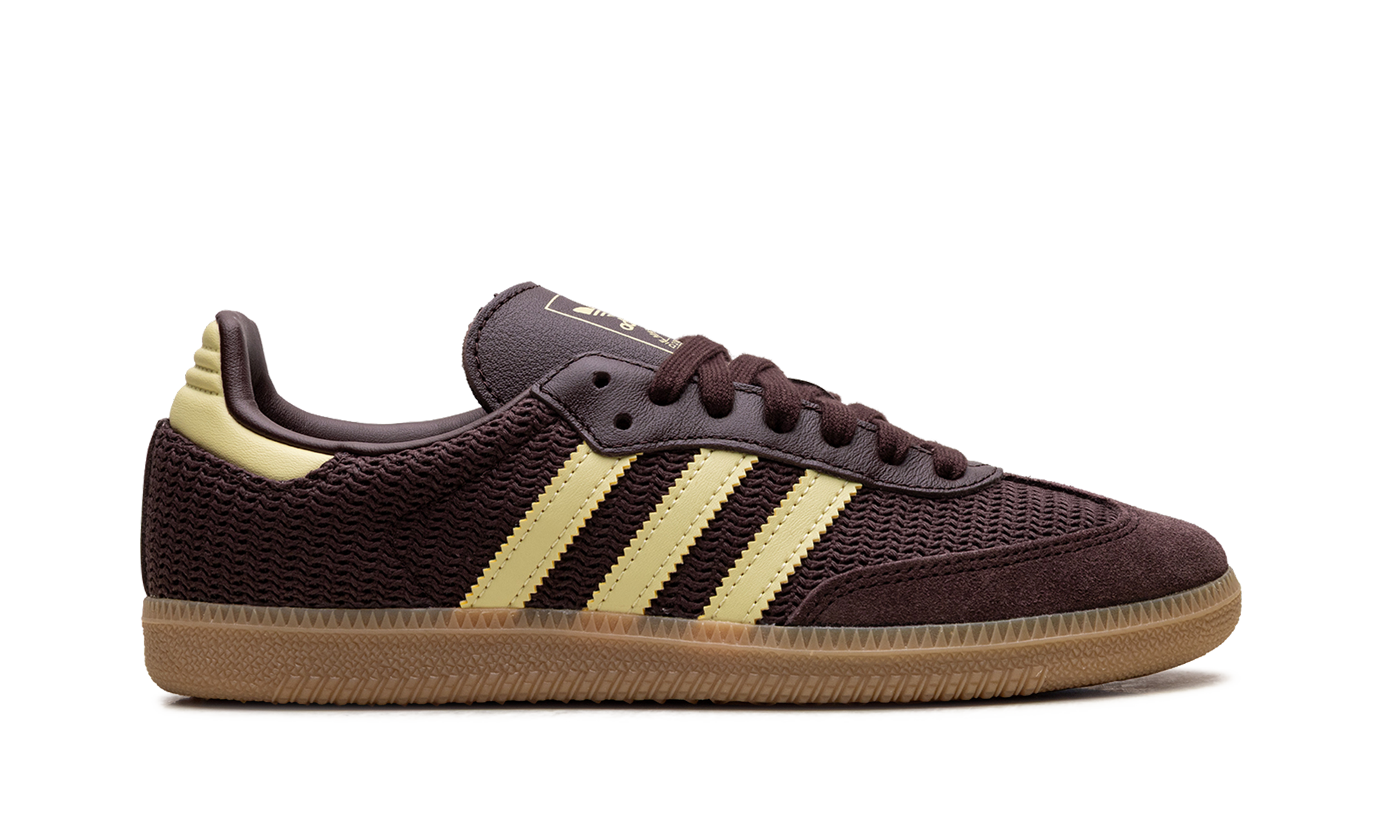 Adidas Samba OG Shadow Brown Powder Yellow