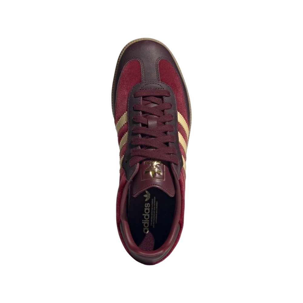 Adidas Samba OG Shadow Red Velvet, Shadow Red/Maroon/Gum (JS1394)