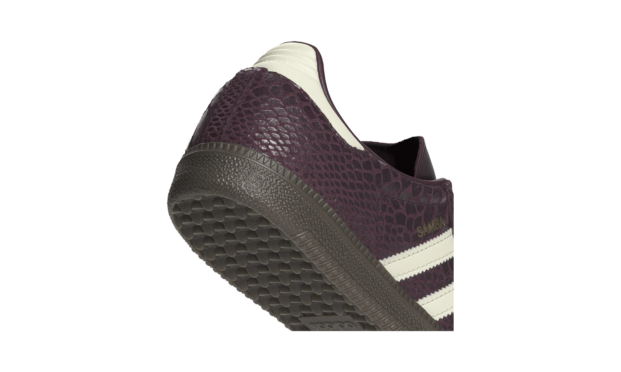 Adidas Samba OG Snakeskin Maroon Cream White