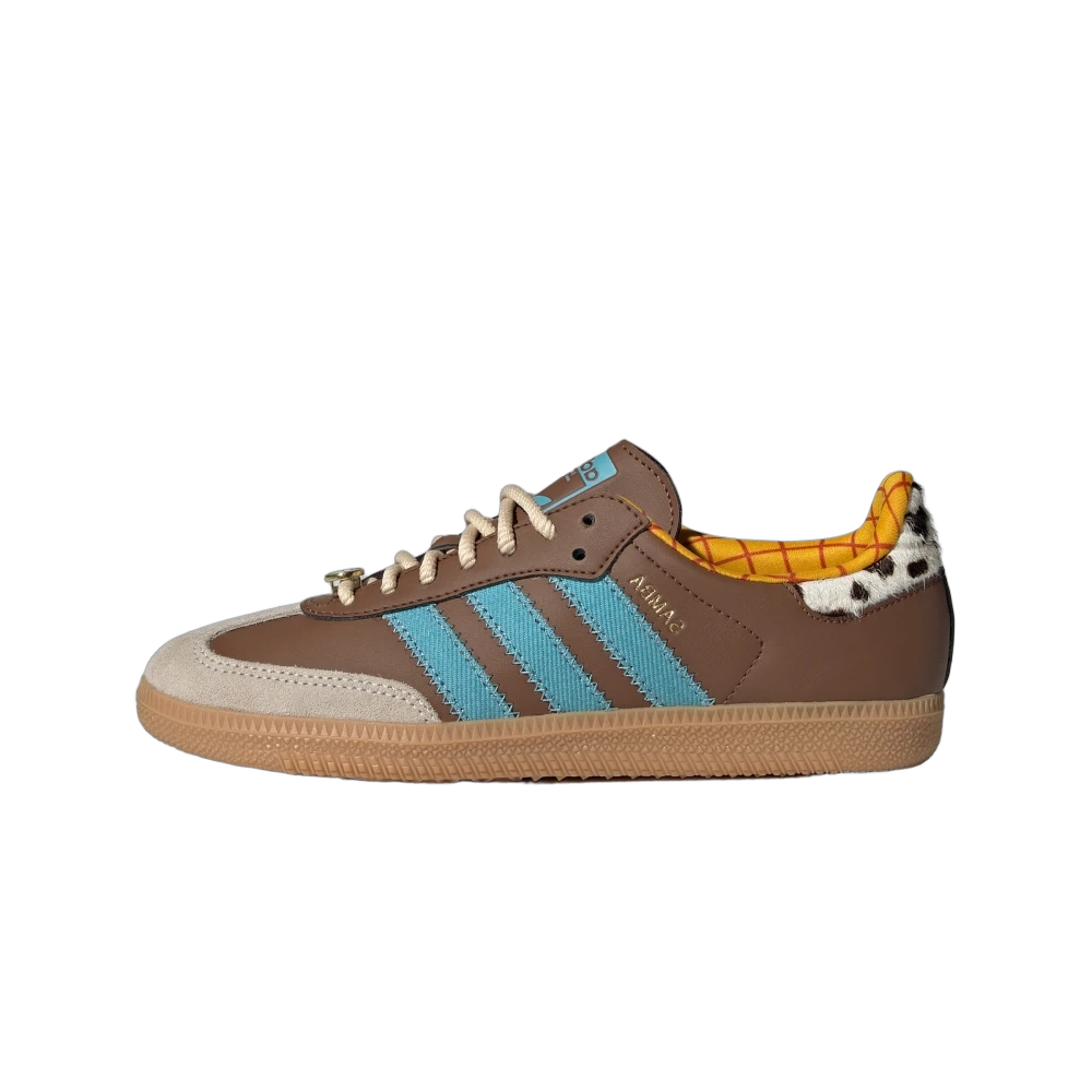 Adidas Samba OG Toy Story Woody, Preloved Brown/Preloved Blue/Aluminum (JI3098)