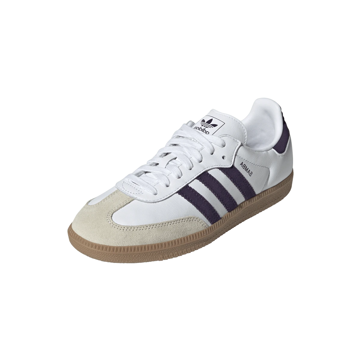 Adidas Samba OG White Alumina Aurora Plum