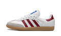 Adidas Samba OG White Burgundy Gum
