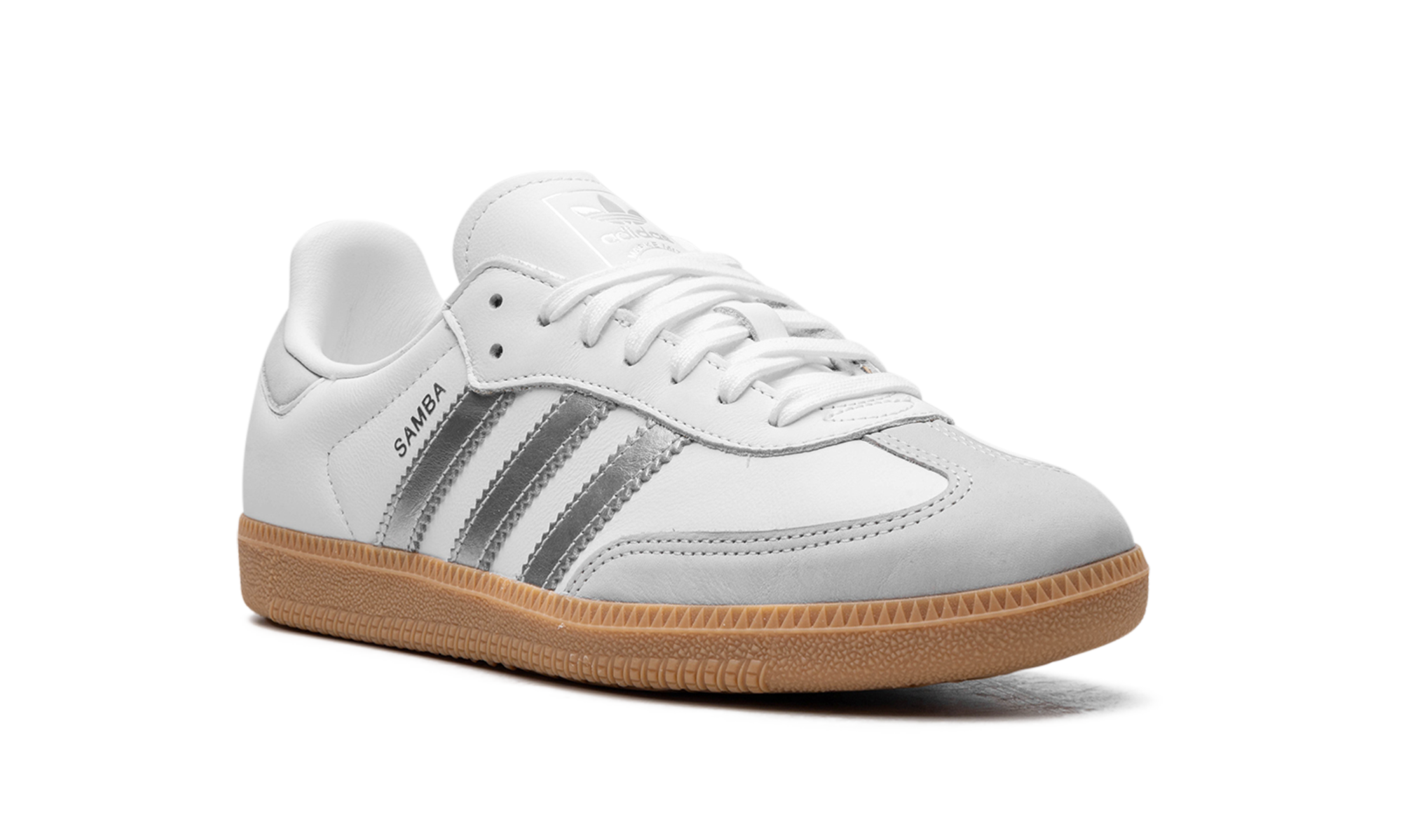 Adidas Samba OG White Silver Metallic Grey