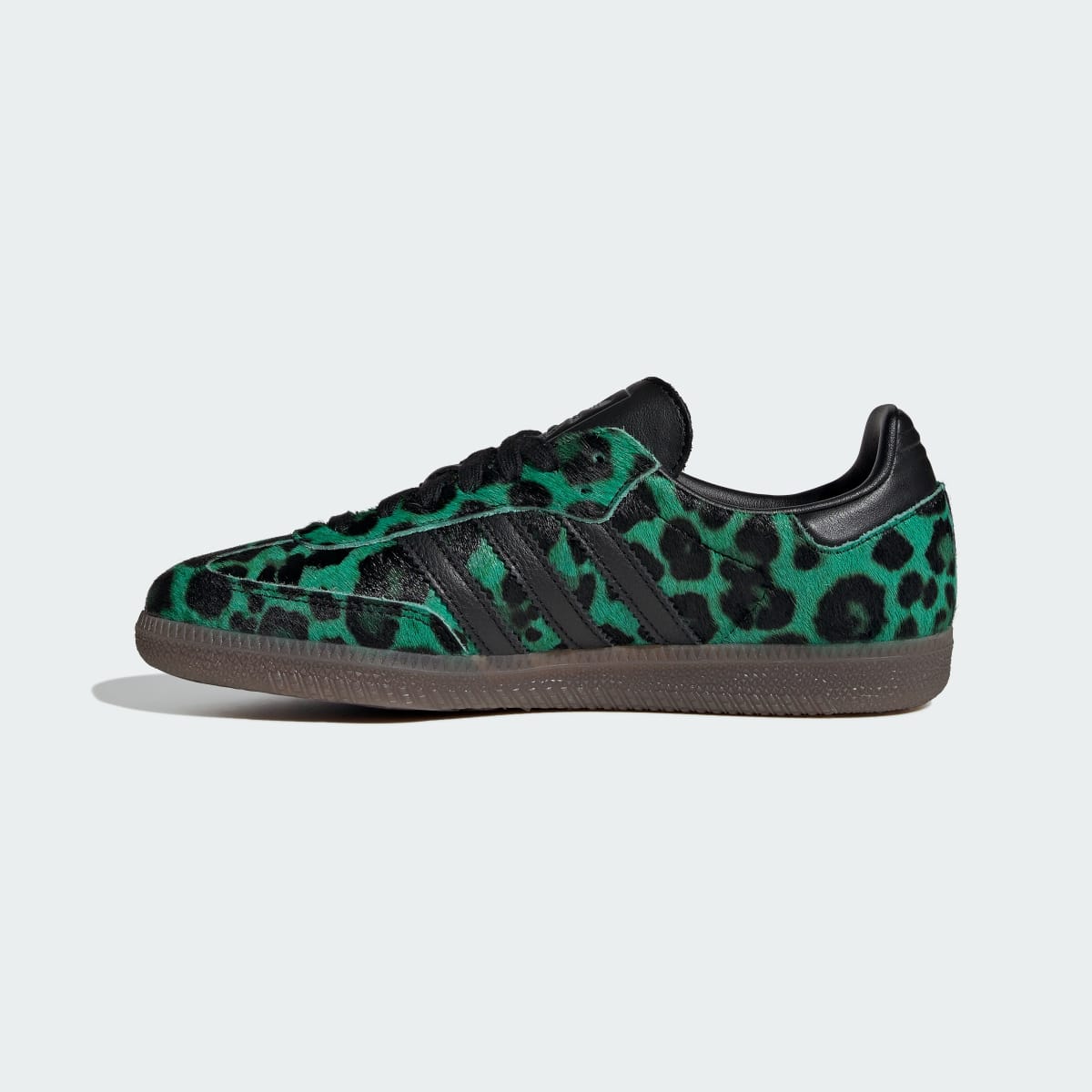 Adidas Samba Semi Screaming Green Core Black Gold Metallic