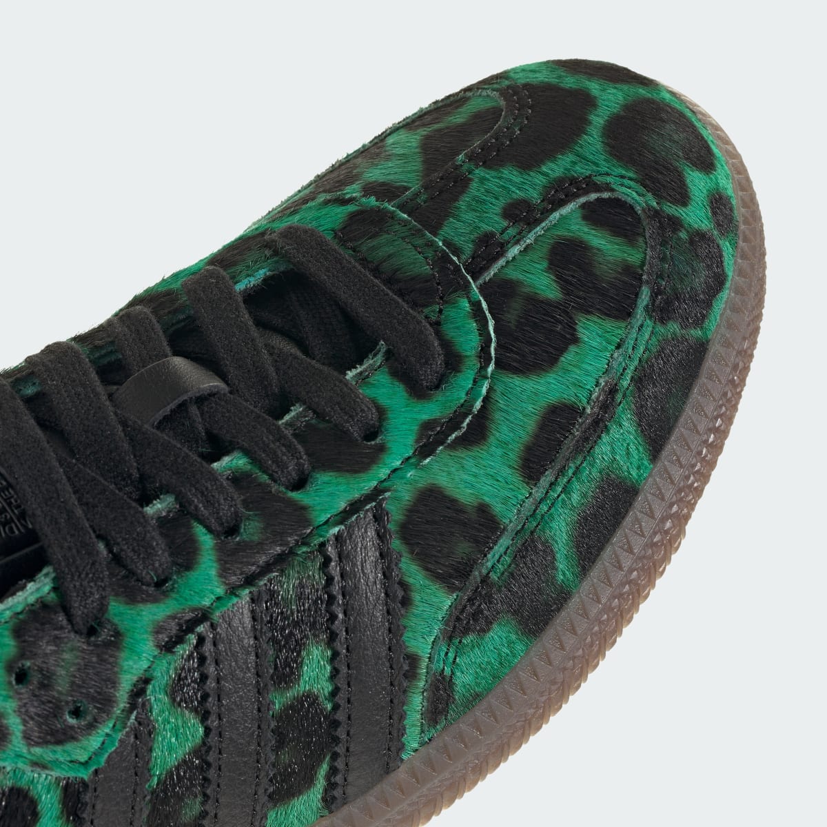 Adidas Samba Semi Screaming Green Core Black Gold Metallic