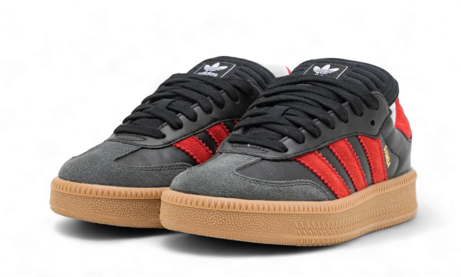 Adidas Samba XLG Core Black Better Scarlet, Core Black/Better Scarlet/Gum (IE9178)