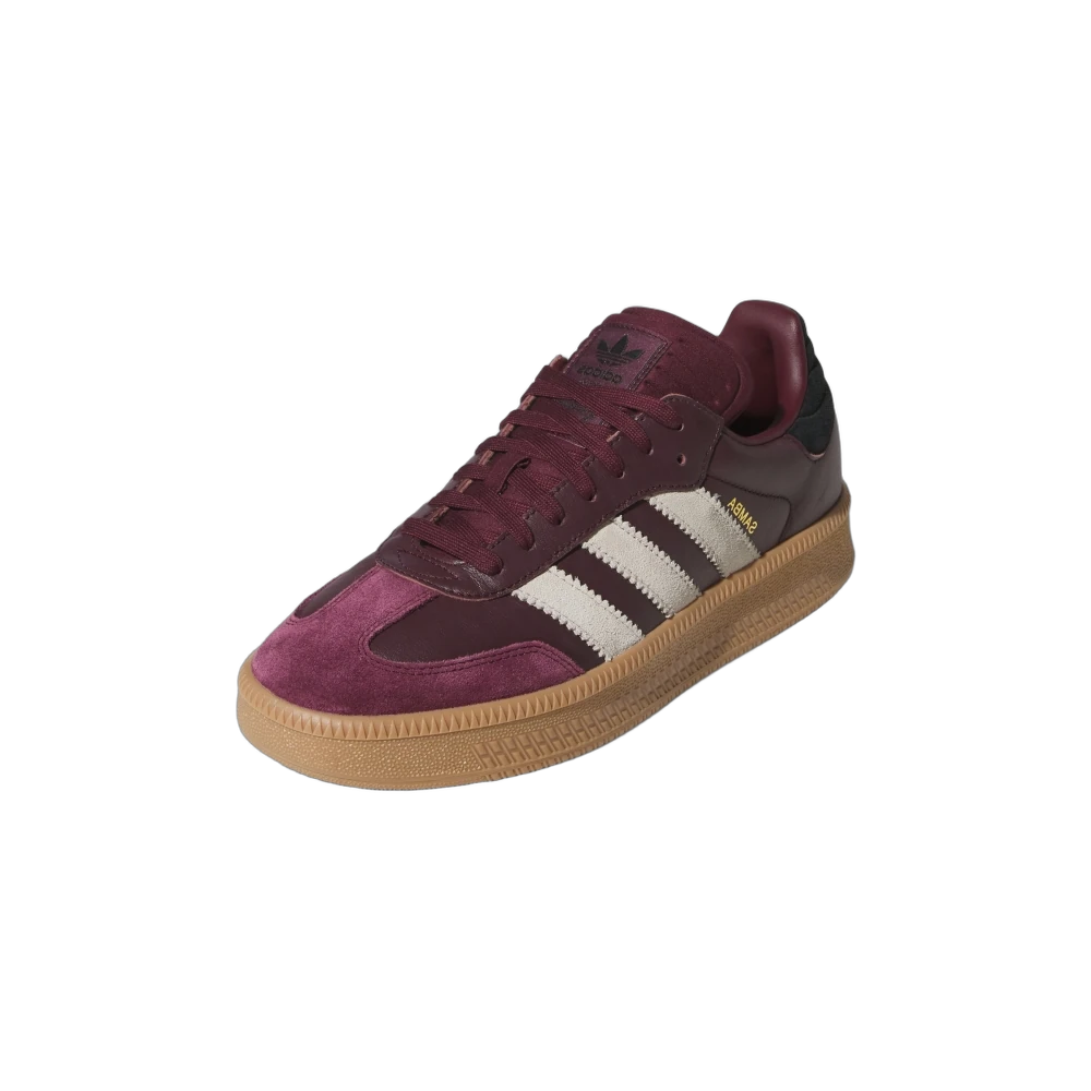 Adidas Samba XLG Maroon, Black/Maroon/Grey (JQ2388)