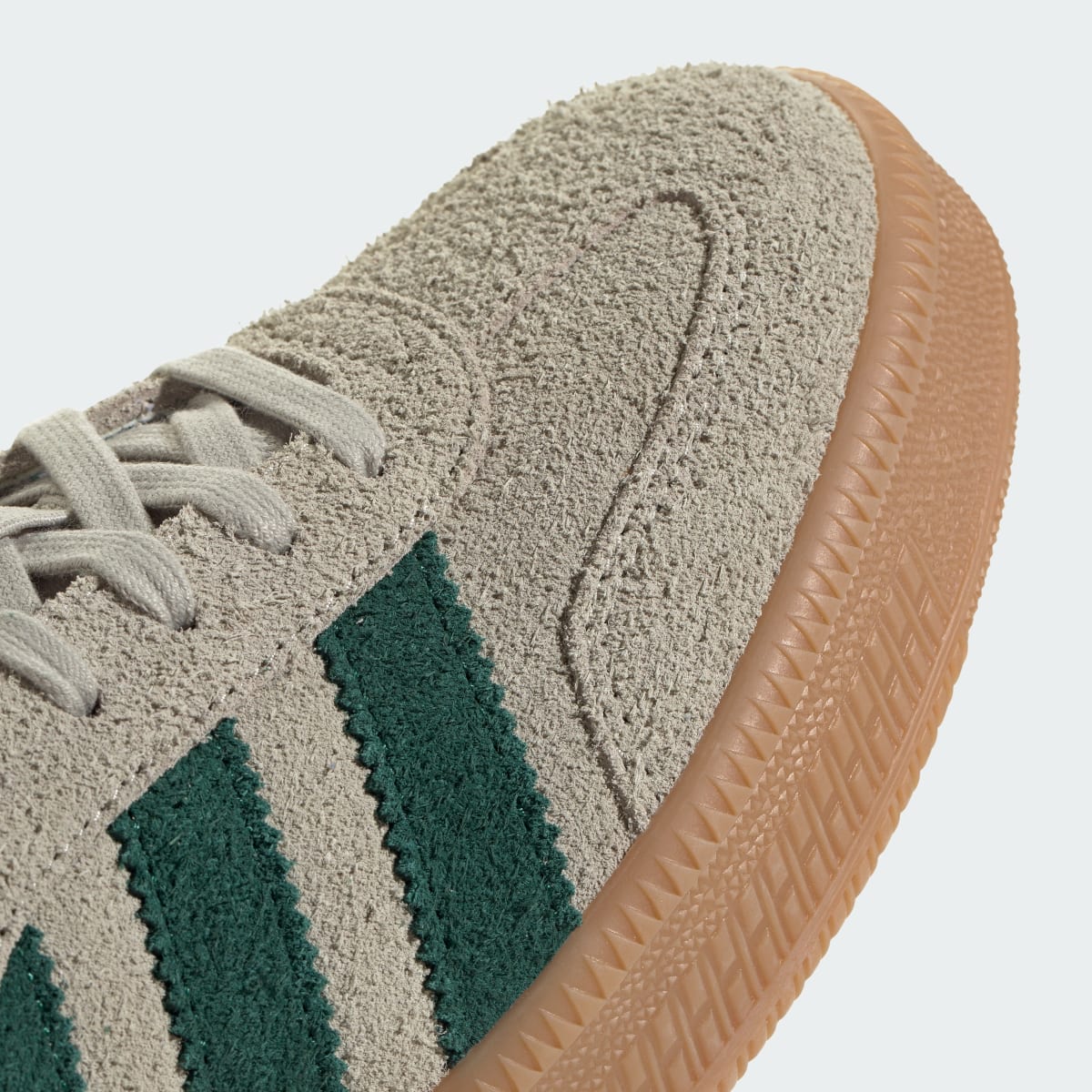 Adidas Samba XLG Putty Grey Collegiate Green, Putty Grey/Collegiate Green/Gum (JI3197)