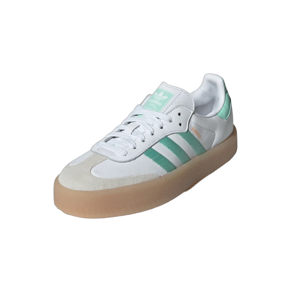 Adidas Sambae Clear Mint, White/Clear Mint/Hazy Orange (IH7559)