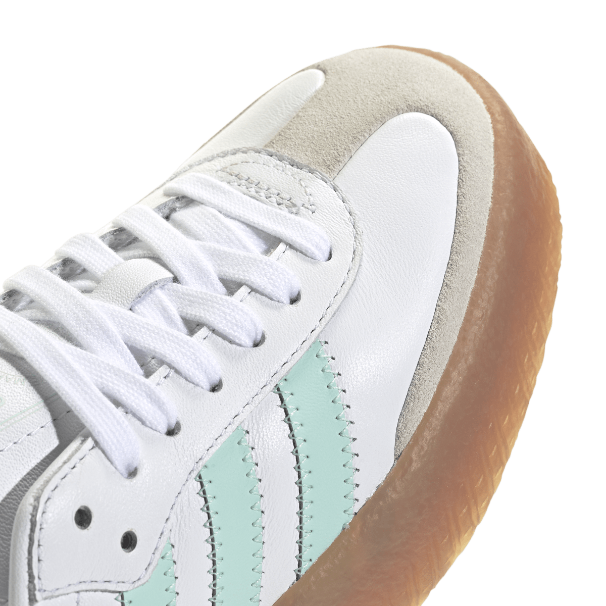Adidas Sambae Cloud White Clear Mint Gold Metallic