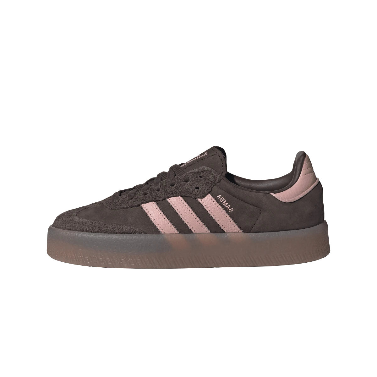 Adidas Sambae Dark Brown Wonder Mauve, Dark Brown/Wonder Mauve/Gum (JI2744)