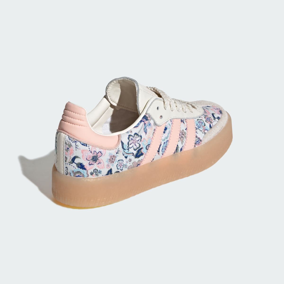 Adidas Sambae Liberty London Off White Blush Pink