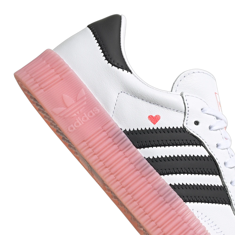 Adidas Sambarose Valentine, Cloud White/Core Black/Glory Pink (EF4965)