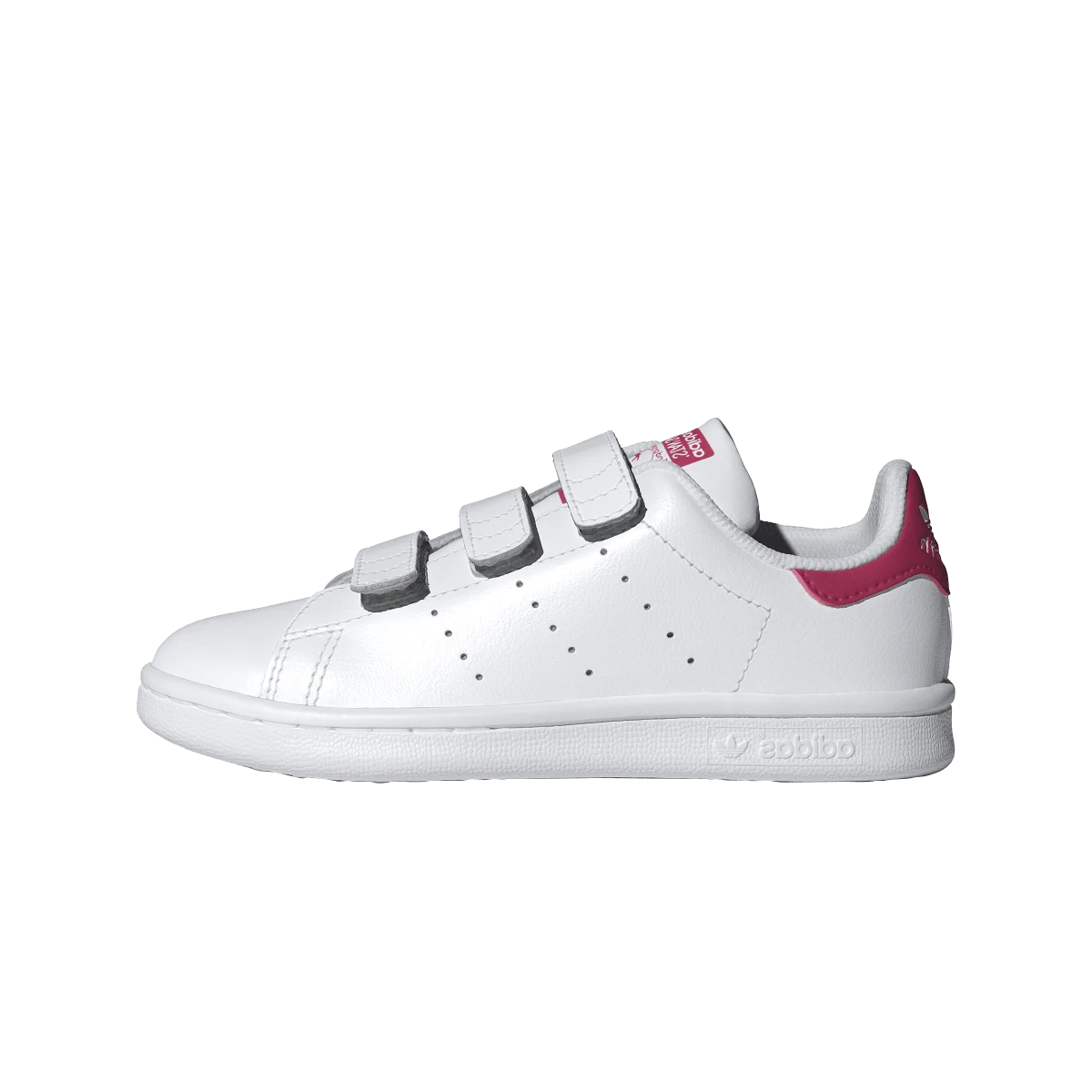 Adidas Stan Smith Comfort Closure Cloud White Bold Pink (PS)