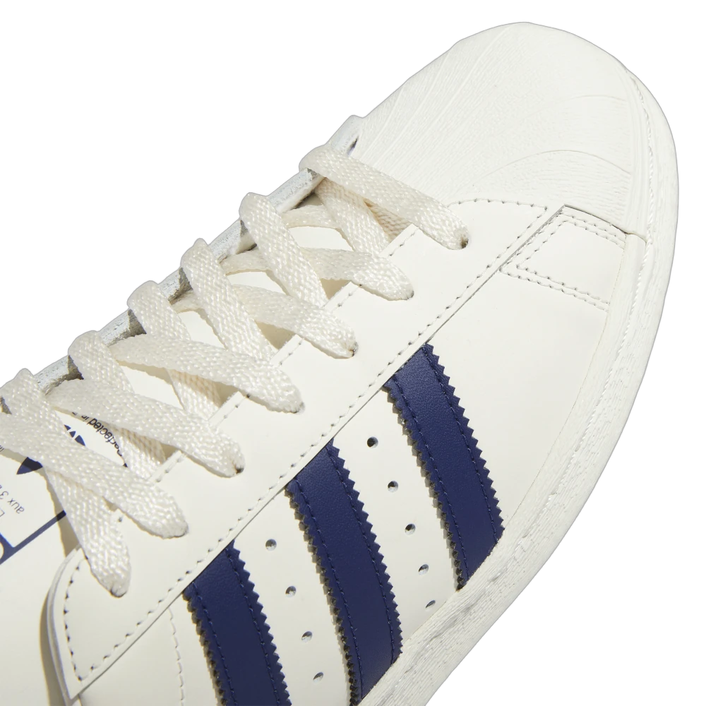 Adidas Superstar 82 White Dark Blue, Cloud White/Dark Blue/Cream White (GZ1537)