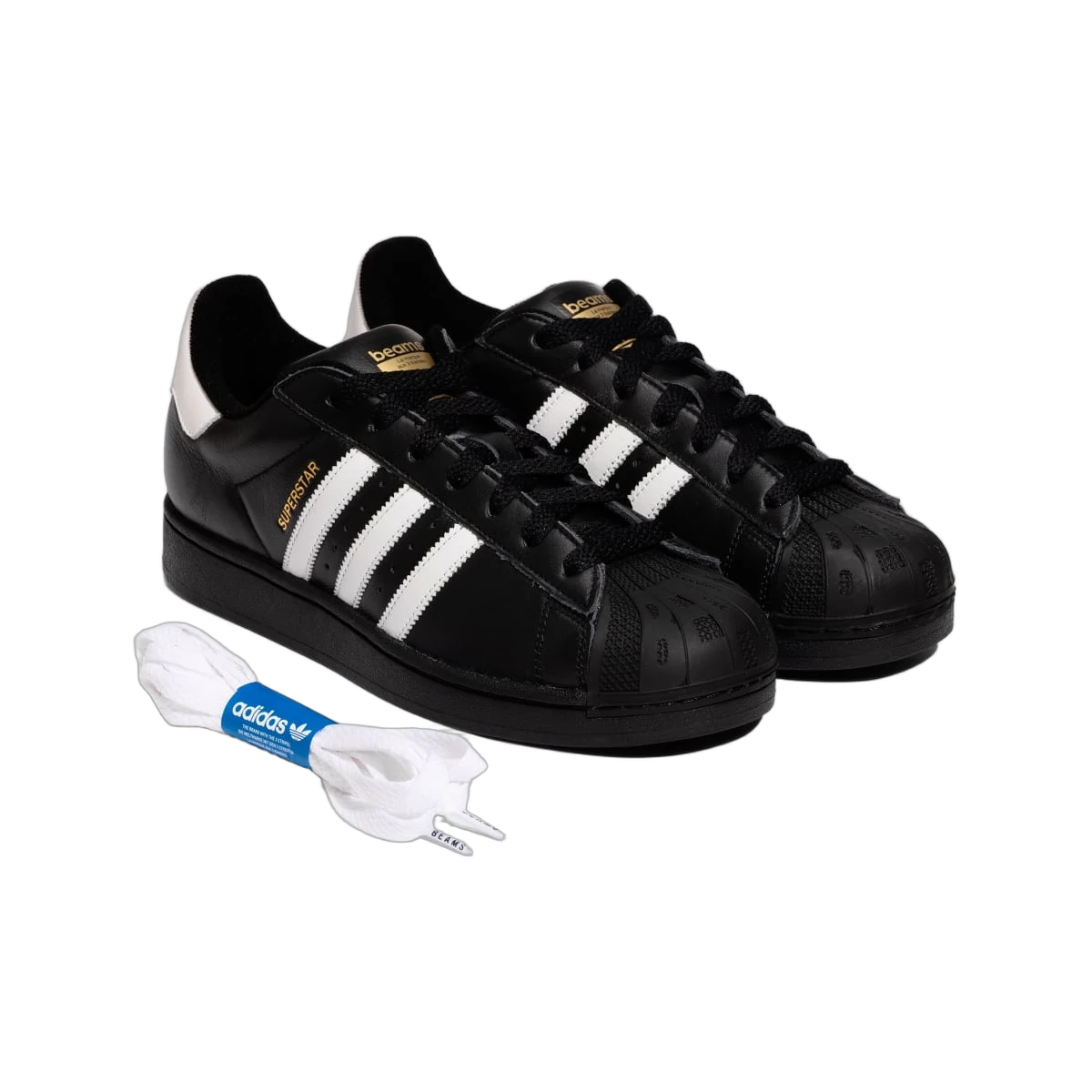Adidas Superstar Beams Black White