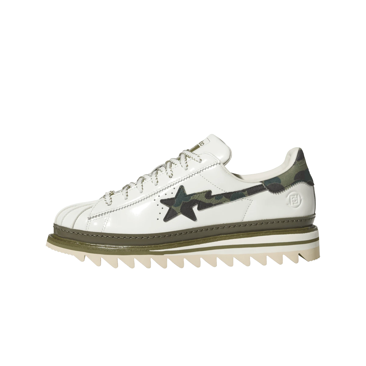 Adidas Superstar CLOT by Edison Chen x Bape Off White