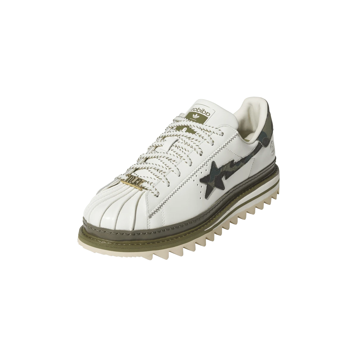 Adidas Superstar CLOT by Edison Chen x Bape Off White