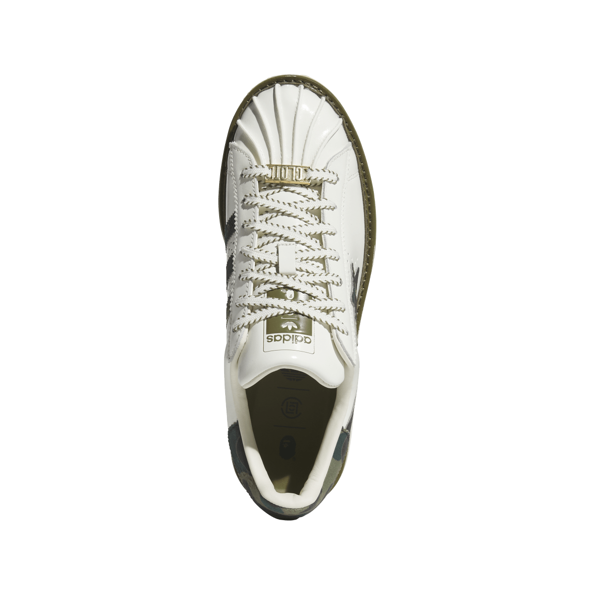 Adidas Superstar CLOT by Edison Chen x Bape Off White