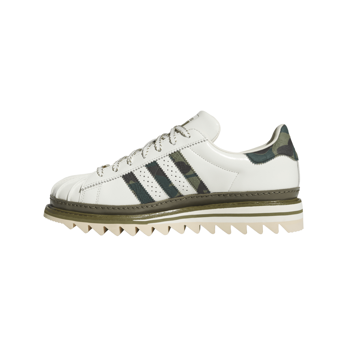 Adidas Superstar CLOT by Edison Chen x Bape Off White