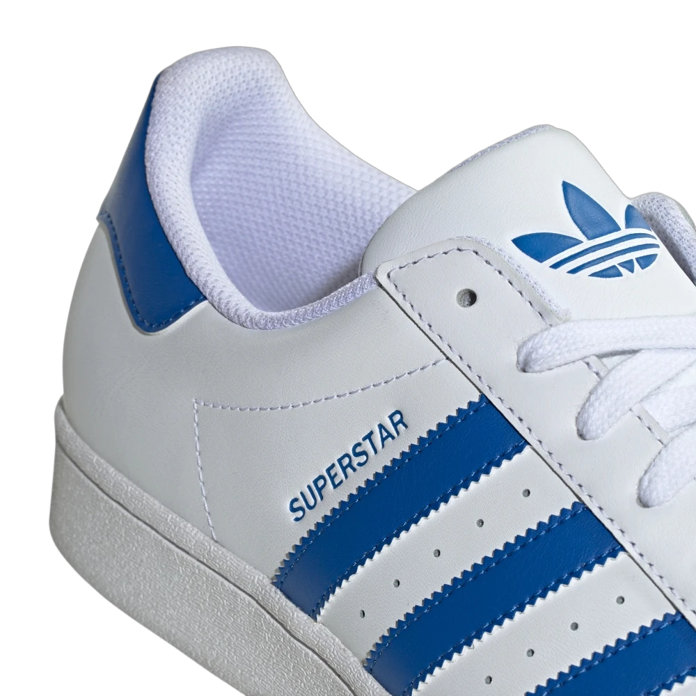 Adidas Superstar Cloud White Blue, Cloud White/Blue/Cloud White (IG9368)