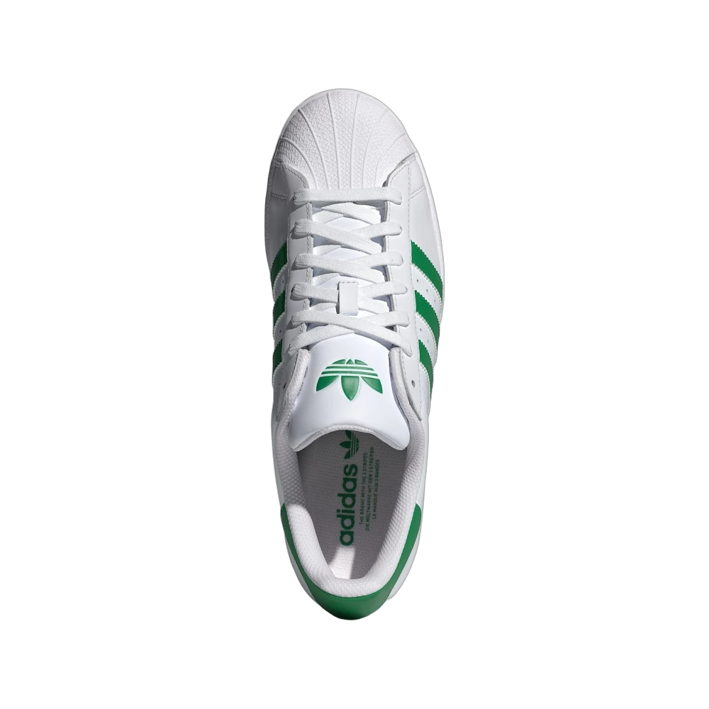 Adidas Superstar Cloud White Green, Cloud White/Green/Cloud White (IE9047)