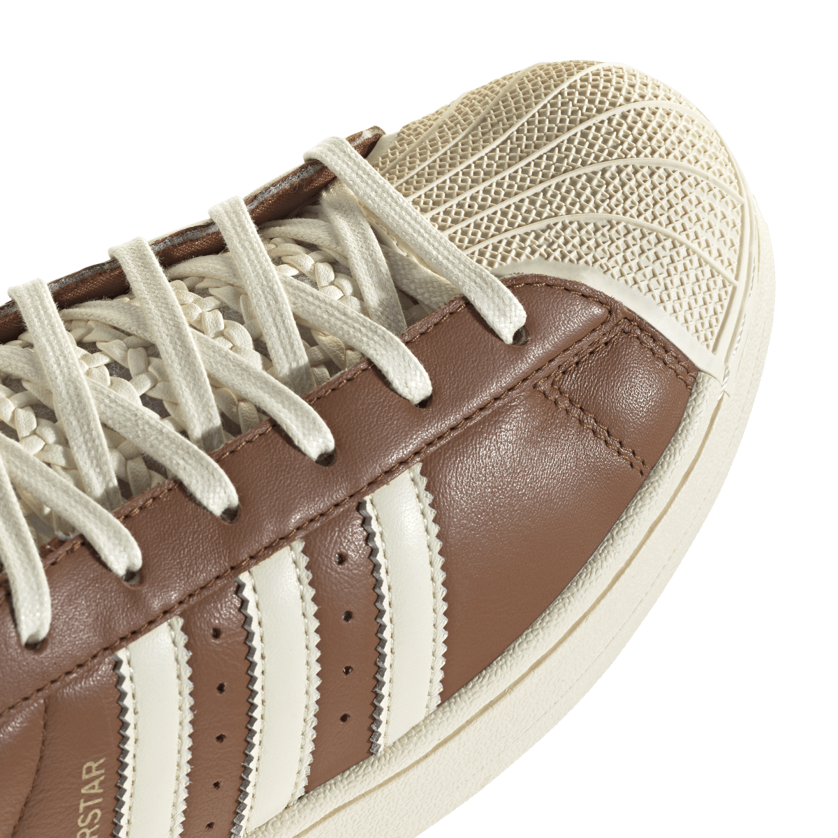 Adidas Superstar II Basketweave Tongue Dusky Bronze