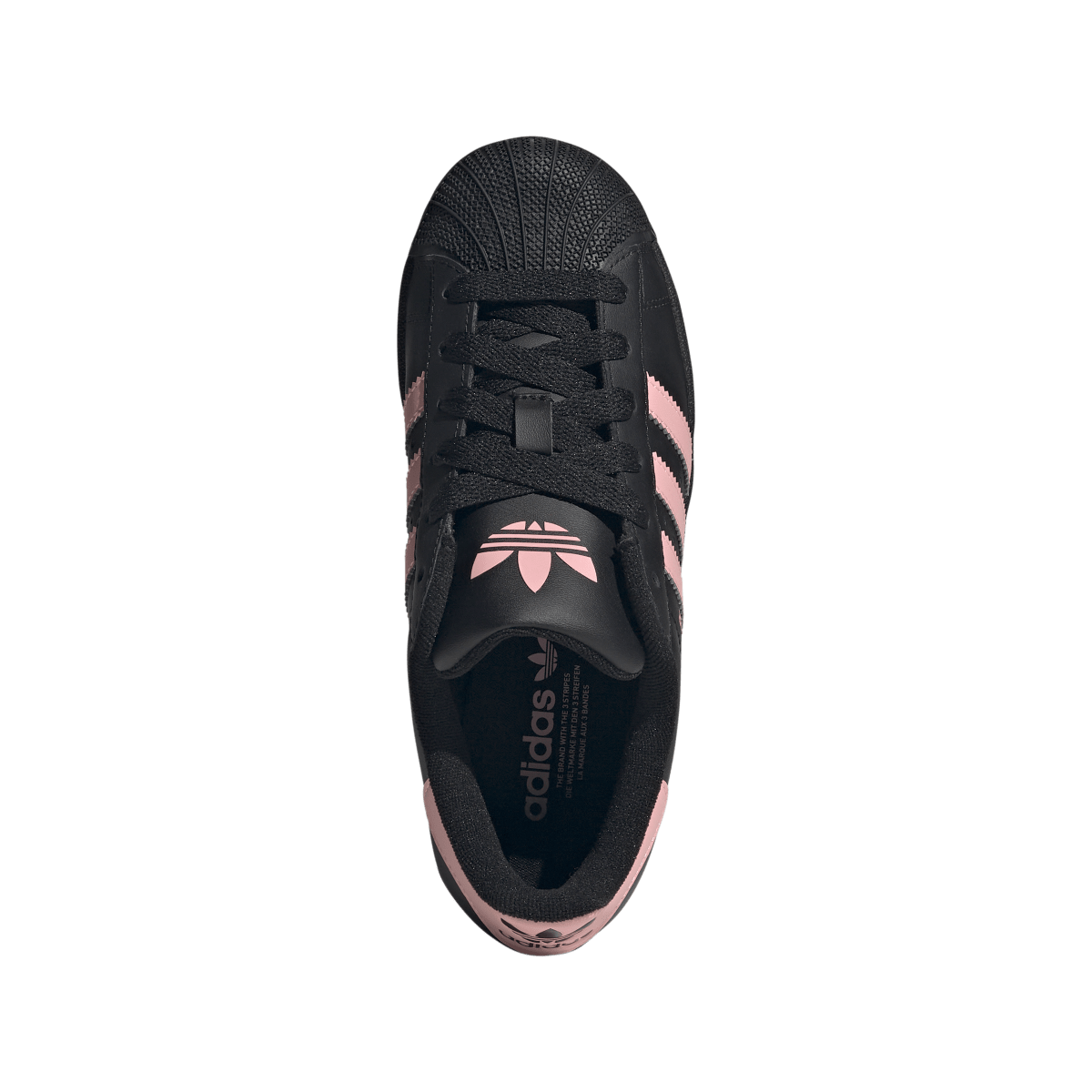 Adidas Superstar II Black Glow Pink