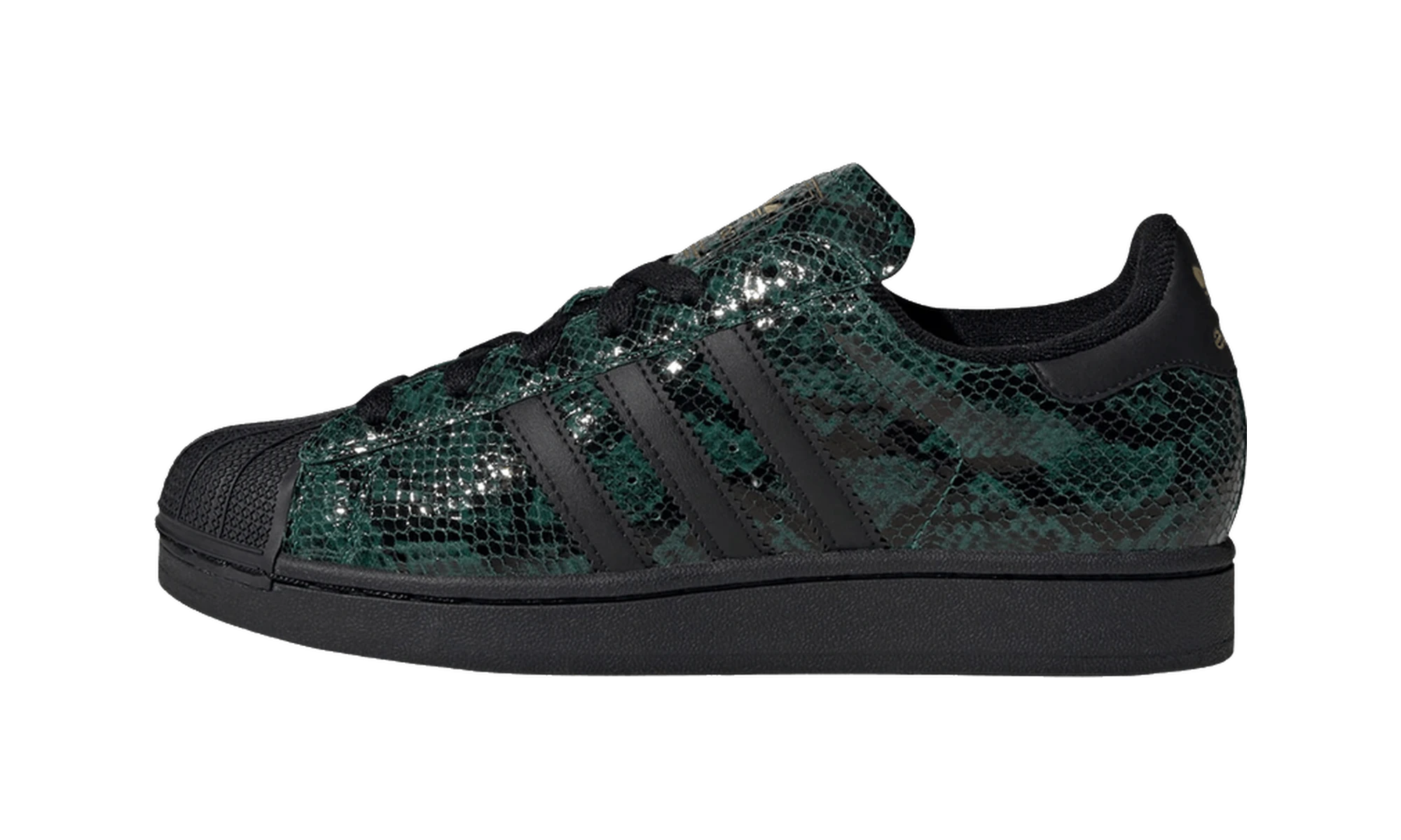 Adidas Superstar II Collegiate Green Snakeskin
