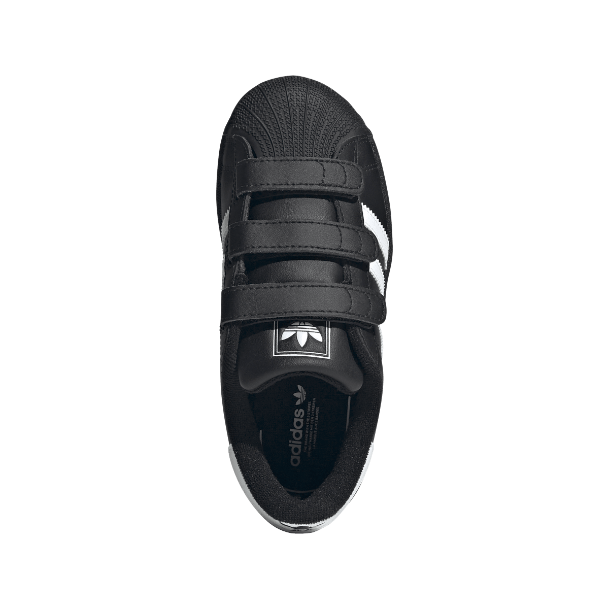 Adidas Superstar II Comfort Closure Core Black Cloud White (PS)