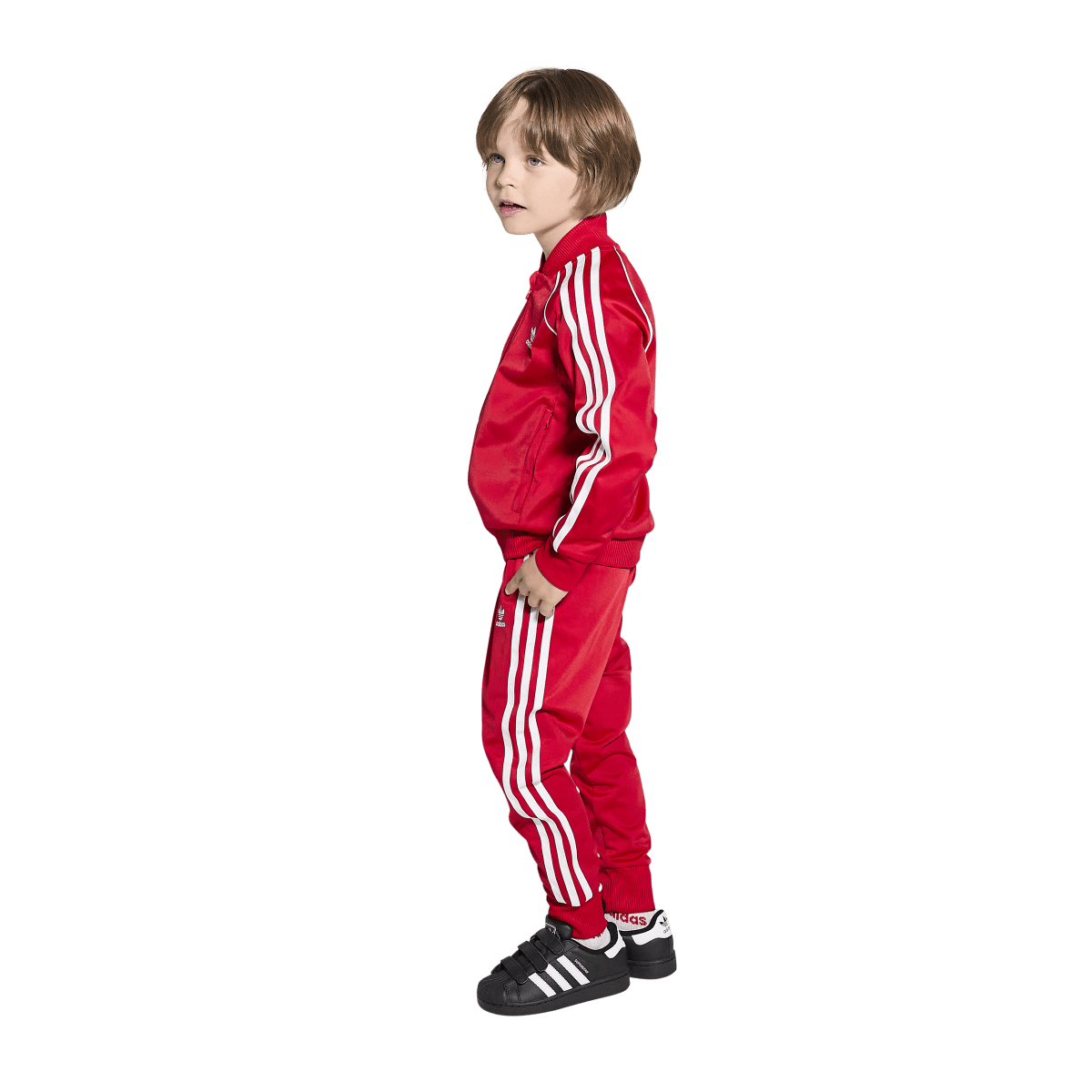 Adidas Superstar II Comfort Closure Core Black Cloud White (PS)