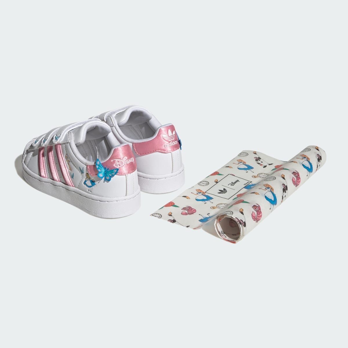 Adidas Superstar II Comfort Closure Disney White Light Pink Aquamarine (PS)