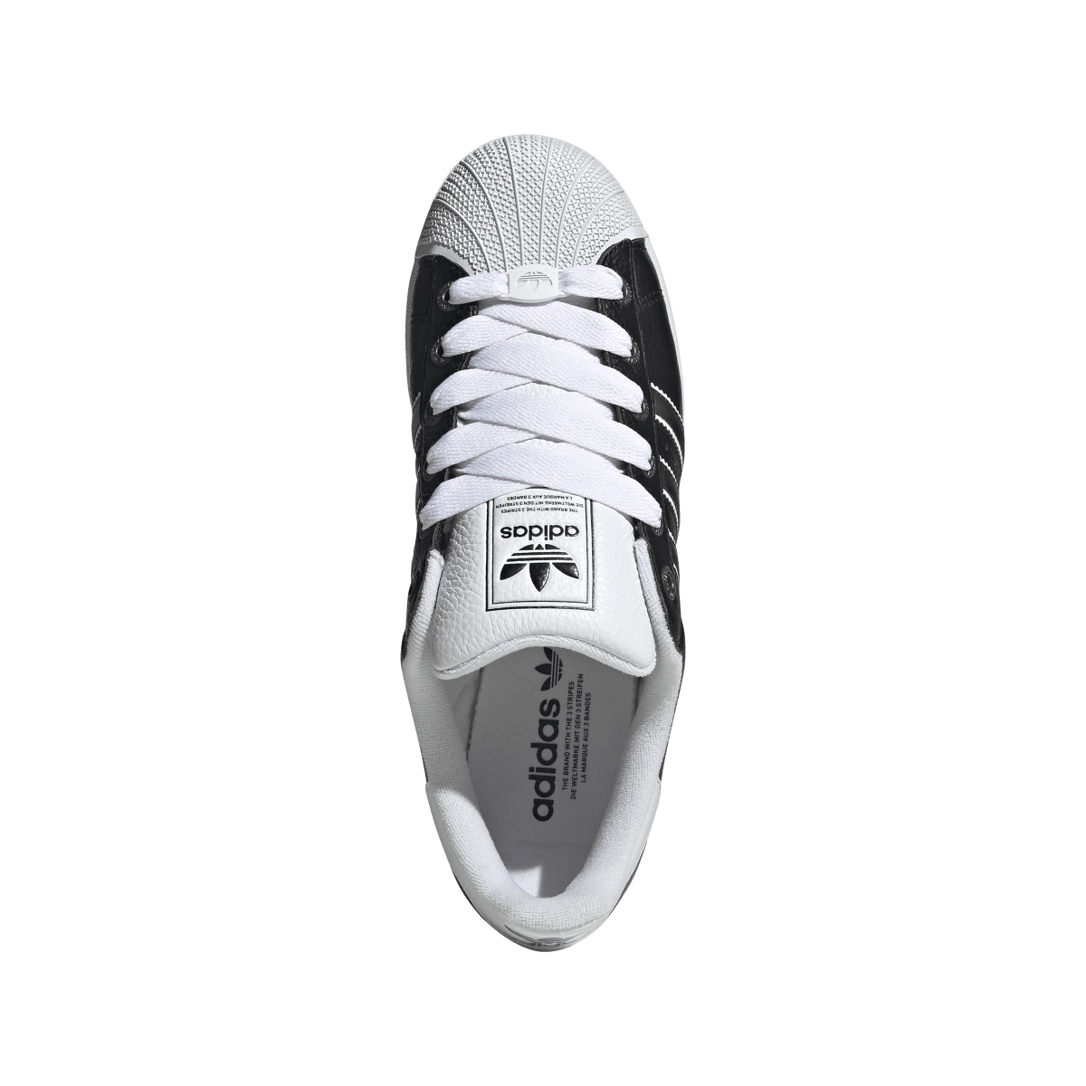 Adidas Superstar II Core Black Matte Silver Cloud White