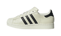 Adidas Superstar II Off White Black Cracked Leather