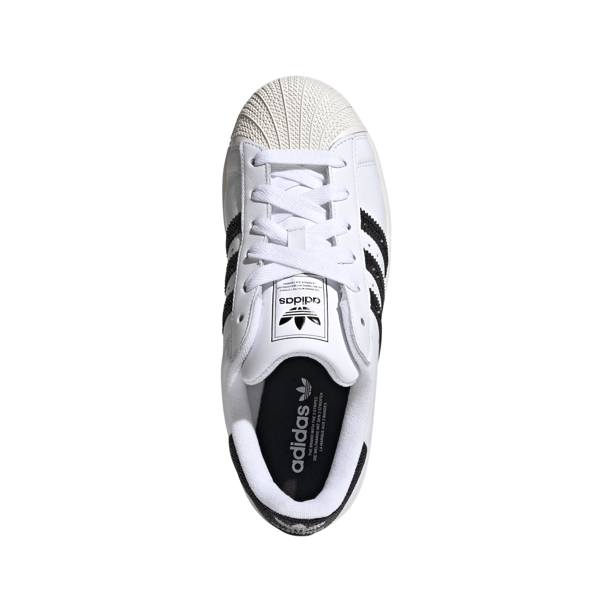 Adidas Superstar II Rhinestone White Core Black