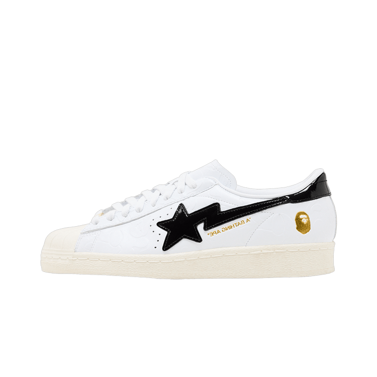 Adidas Superstar Vintage Bape White Black, White/Black (JR2701)