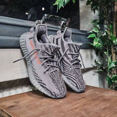 Adidas Yeezy Boost 350 V2 Beluga 2.0, Grey/Bold Orange/Dark Solid Grey (AH2203)