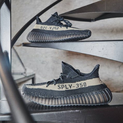 Adidas Yeezy Boost 350 V2 Core Black Green, Core Black/Green/Core Black (BY9611)
