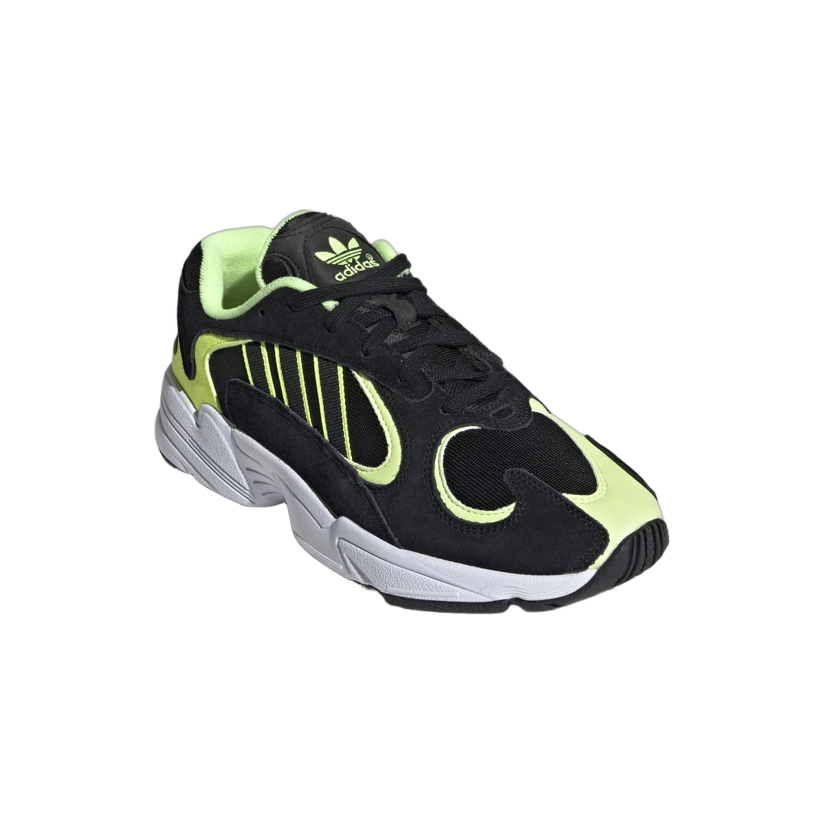 Adidas Yung-1 Core Black Hi Res Yellow