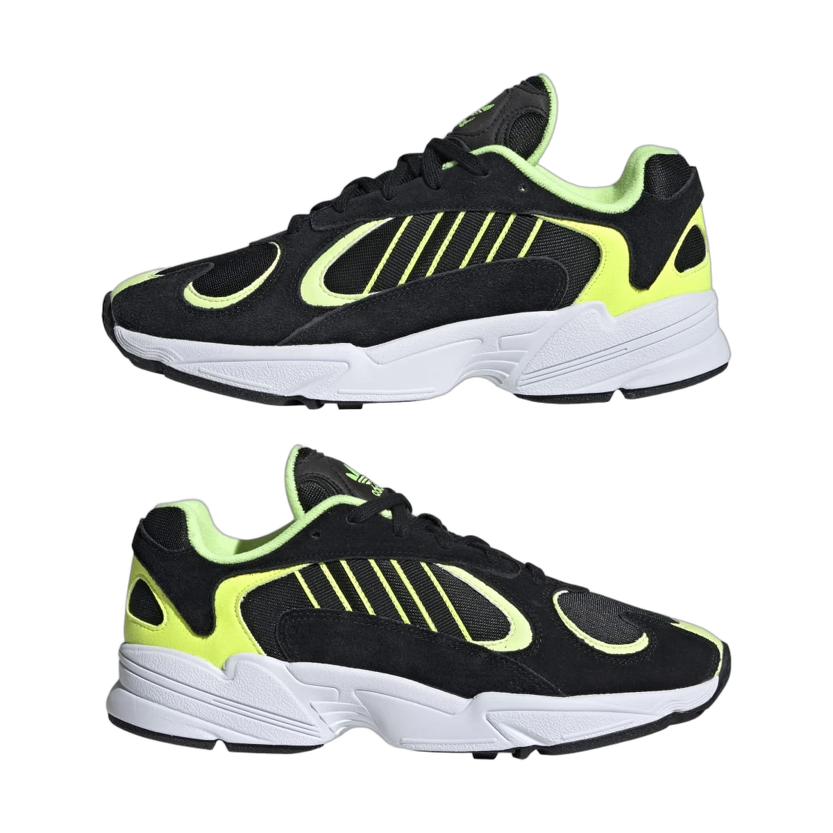Adidas Yung-1 Core Black Hi Res Yellow