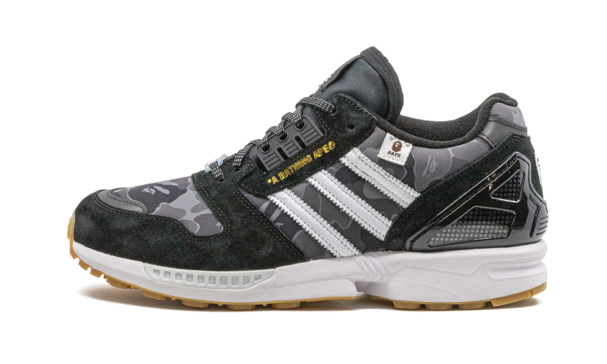 Adidas ZX 8000 Bape Undefeated Black