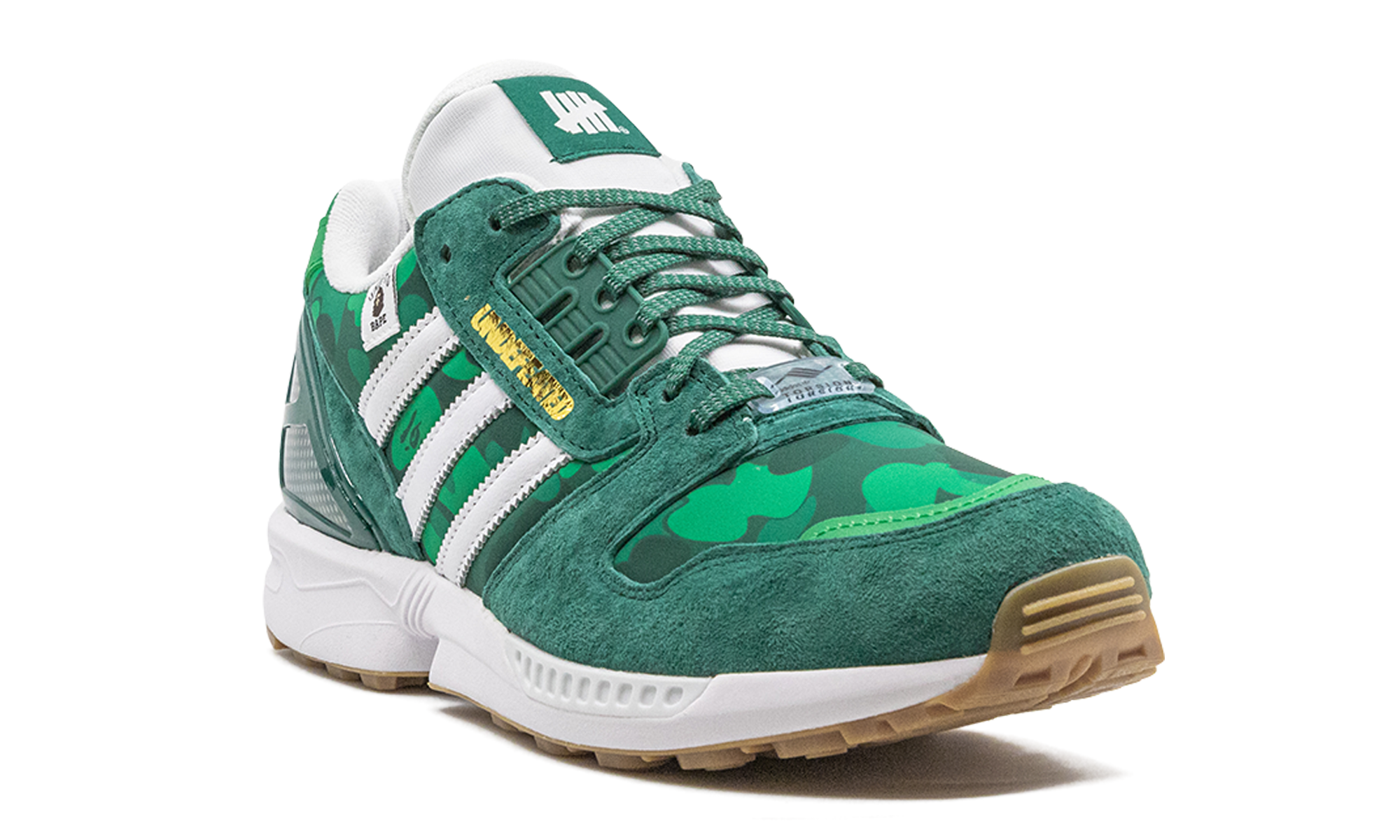 Adidas ZX 8000 Bape Undefeated Green