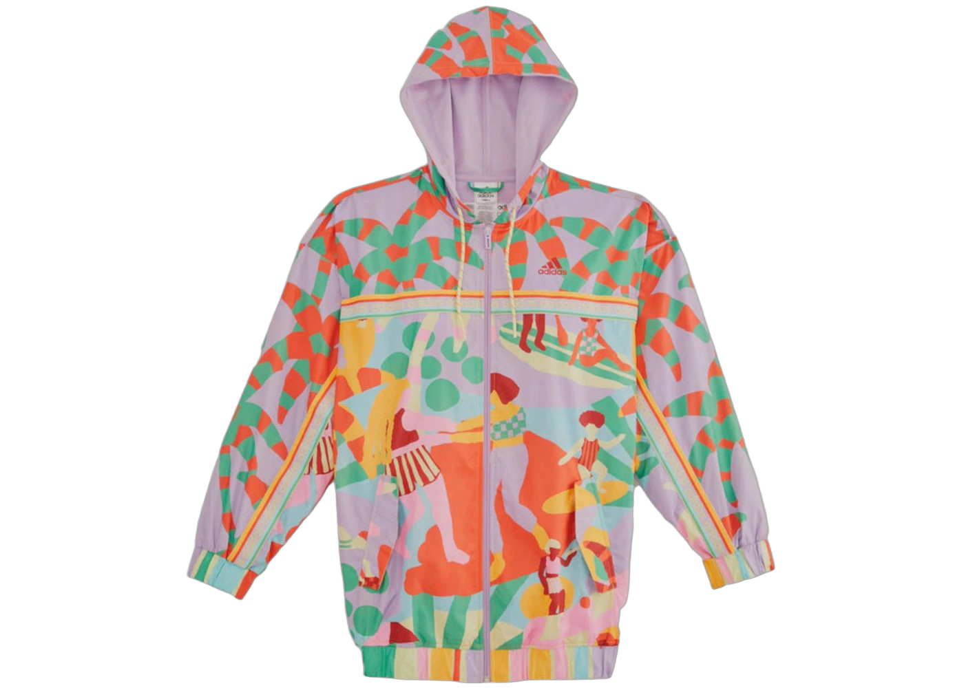 Adidas x Farm Rio Jacket Green