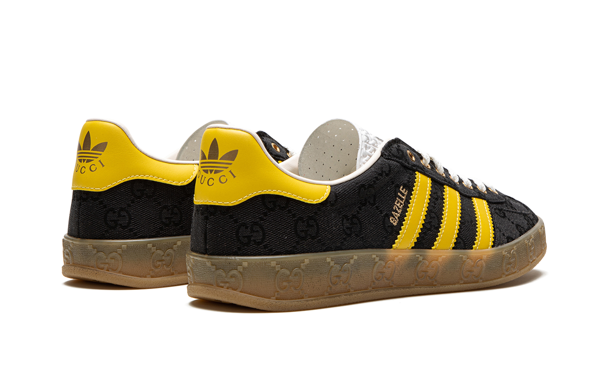 Adidas x Gucci Gazelle Black GG Monogram