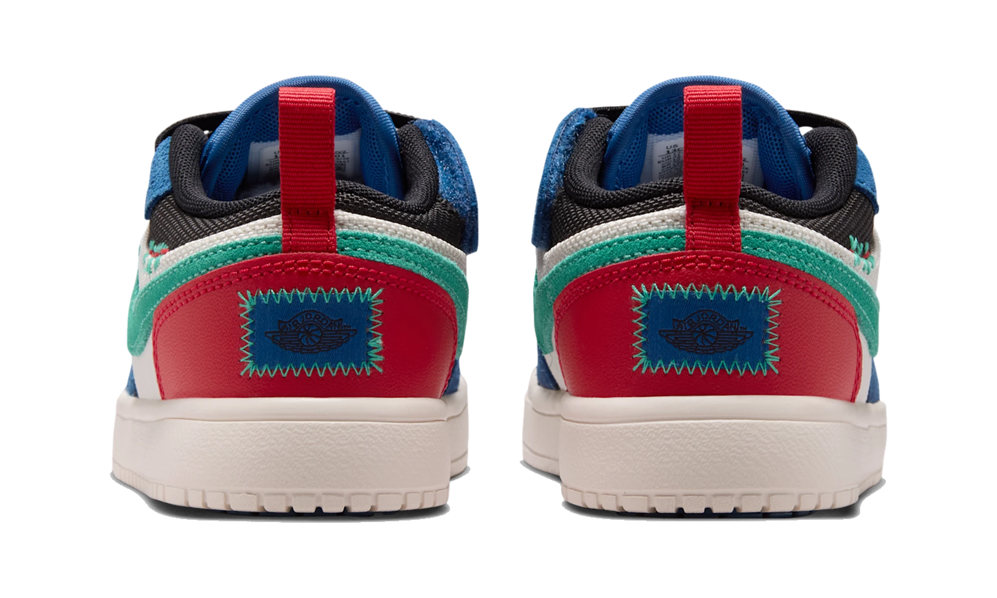 Air Jordan 1 Low ALT SE True Blue Red Kinetic Green (PS)