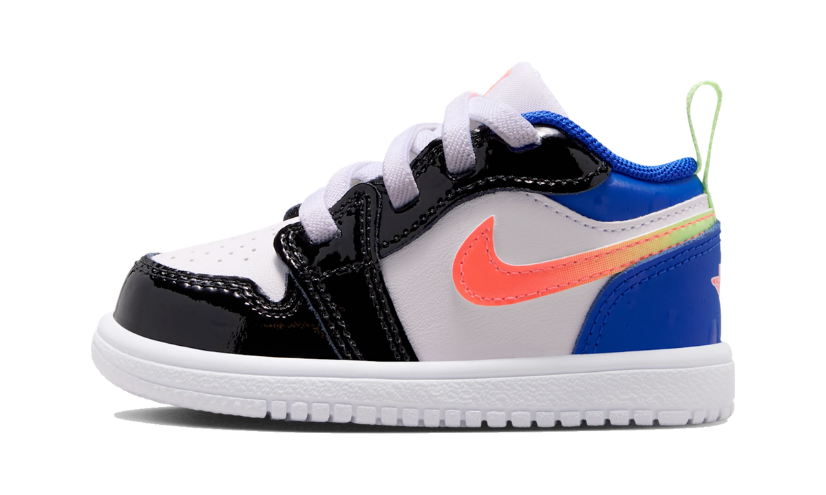 Air Jordan 1 Low ALT SE White Black Royal Bright Mango (TD)