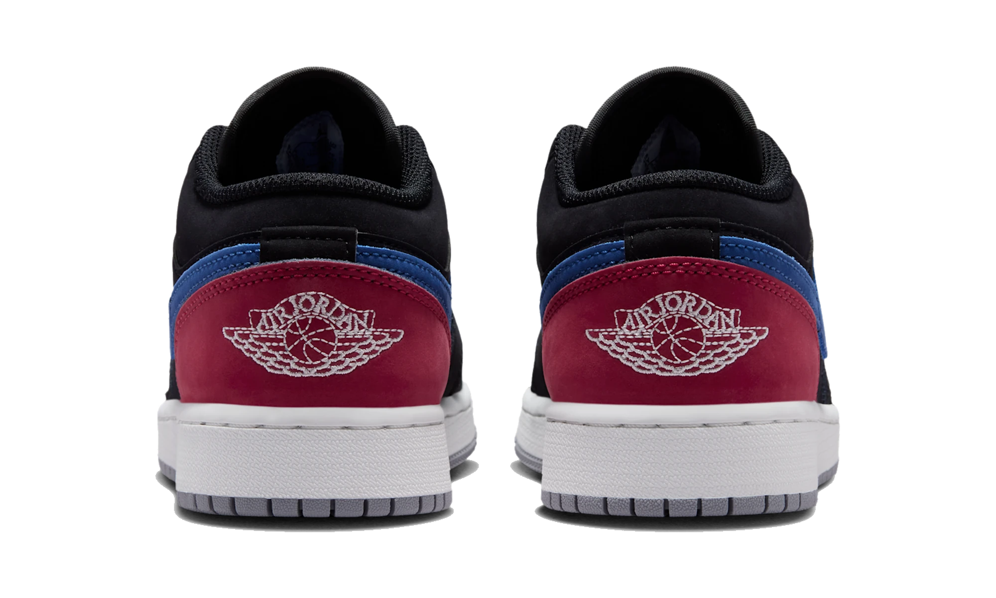 Air Jordan 1 Low Black True Blue Varsity Red