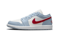 Air Jordan 1 Low Blue Whisper Dune Red