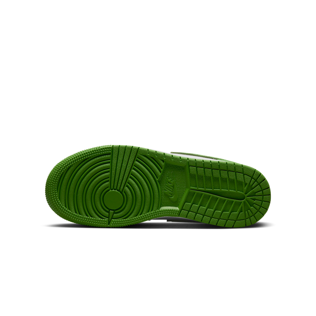 Air Jordan 1 Low Chlorophyll, White/Chlorophyll/Lightning (HF4779-100)